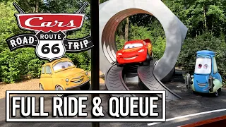 Cars Road Trip FULL NEW RIDE POV - Walt Disney Studios Paris