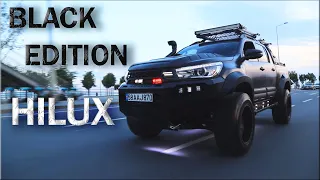 CRAZY TURKS from Paris! Toyota Hilux Satin Black Edition !