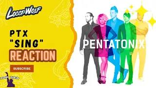 SOOOOO GOOD!! FIRST TIME LISTEN Pentatonix - Sing (REACTION!!!!)
