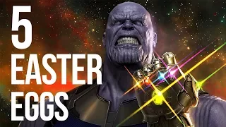 5 Easter Eggs aus DIE AVENGERS INFINITY WAR TRAILER!