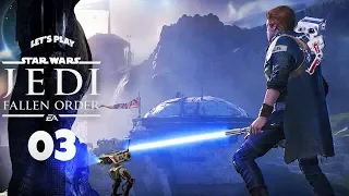 TO ZEFFO! THE FROZEN PLANET | Star Wars Jedi - Fallen Order (Let's Play Part 3)