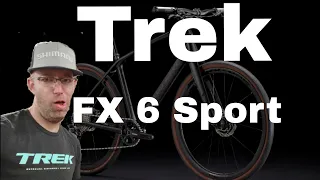 2024 Trek FX Sport 6 Walkaround Review with Actual Weight