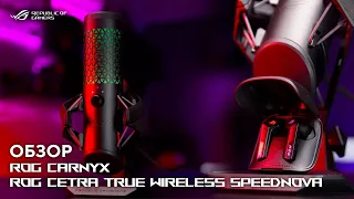 Лучшее игровое комбо | Обзор ROG Carnyx + ROG Cetra True Wireless SpeedNova