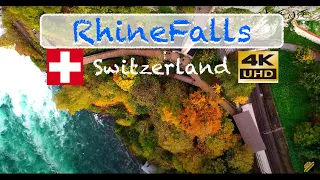 🇨🇭Rhine Fall Schaffhausen, Switzerland - Autumn | 4K Video