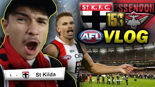 SAINTS 150TH ANNIVERSARY CELEBRATION(AFL VLOG) St Kilda vs Essendon 2023