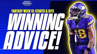 FINAL Week 13 Cheat Sheet: Starts/Sits, LIVE Q&A, Actives/Inactives! | 2022 Fantasy Football Advice