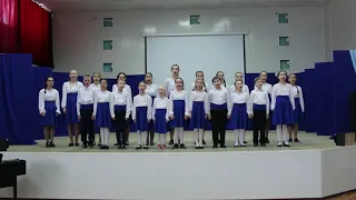 Хор "Рапсодия" русская народная песня "Во кузнице"
