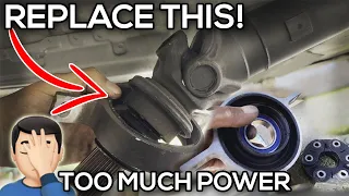 How To Replace Center Support Bearing 135i or 335i (EASY)