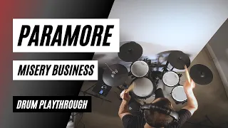 Paramore - Misery Business || Drums Playthrough || Roland TD17