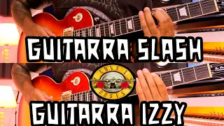 GUITARRA GROVADA ! Welcome to the Jungle Guitar cover .