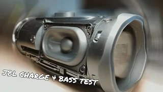 JBL Charge 4 GG 60 FPS Bass Test | LOW FREQUENCY MODE 100%