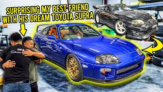 I Surprised My Best Friend With His Dream Toyota Supra (Secret 2-Year Build)