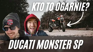 Kto tak naprawdę ogarnia takie motocykle? Ducati Monster SP