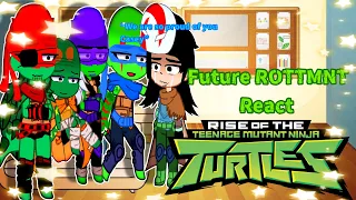 Future ROTTMNT reacts to the fixed timeline(AKA the movie)(2/2)||Gacha Reaction