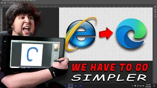 Simplifying Corporate Logos - JonTron