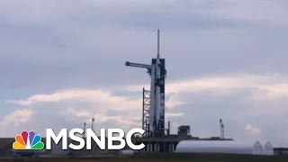 Historic SpaceX, NASA Launch Postponed Due To Weather | Deadline | MSNBC