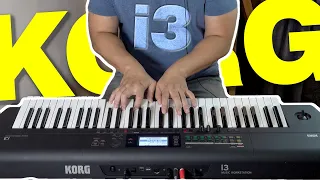 KORG i3 ELECTRIC PIANO Demo Sound Sets - No Talking