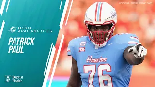 Patrick Paul is THRILLED to get to work | Miami Dolphins