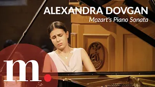 Alexandra Dovgan performs Mozart's Piano Sonata No. 8 in A Minor, K. 310