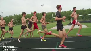 Wisconsin Preseason XC Workout Wednesday