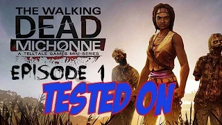 The Walking Dead Michonne Episode 1 On Nvidia Geforce 820m (Dell i5 3543)