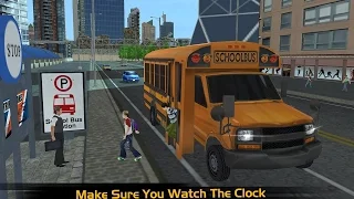 Игры на Андроид. Новинка 2016. Водитель Школьного Автобуса. School Bus Simulator 2017