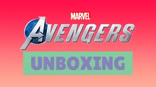 Unboxing RARE Marvel's Avengers: Earth's Mightiest Edition (PS4)