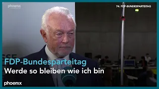 FDP-Parteitag: Kubicki kritisiert Letzte Generation scharf