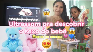 FIZ A ULTRASSOM PRA DESCOBRIR O SEXO DO BEBÊ 😱MENINO OU MENINA?💙💓NAO DEU PRA VÊ 😔💔?