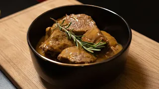 Incredibly delicious beef recipe. The meat turns out very tender