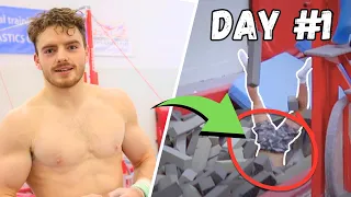 I tried the HARDEST skill in GYMNASTICS #1