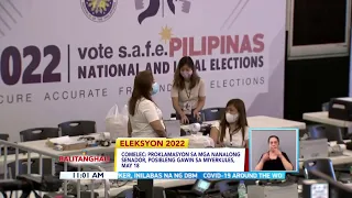 Comelec: Proklamasyon sa mga nanalong senador, posibleng gawin sa Miyerkules, May 18 | BT