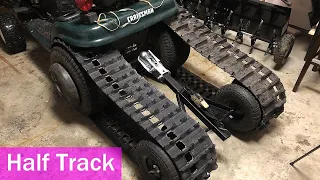 DIY Half Track for Riding Mower