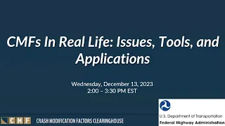 CMFs In Real Life: Issues, Tools, and Applications