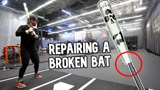 Hitting with our broken DeMarini 'The Goods' | feat. @KingofJUCO (Eric Sim)