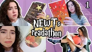 Read (& Cry) with Me! | NEWTs Readathon Week 1