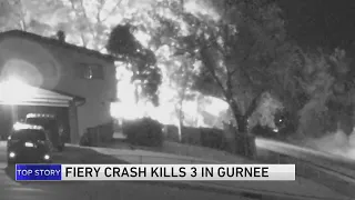 3 people killed in explosive Gurnee crash