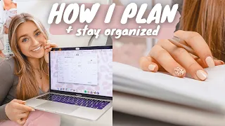 how i plan & organize my life! (for my sanity)