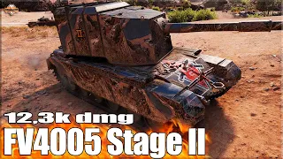 БАБАХА тащит катку FV4005 Stage II ✅ World of Tanks лучший бой