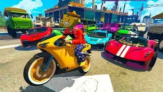 TODOS CONTRA MI EN MOTO!  LO QUE SUCEDE TE SORPRENDERÁ!! - GTA 5 ONLINE