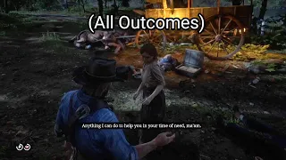 Arthur Saves A Lady Kidnapped by the Murfree Broods (All Outcomes) - Red Dead Redemption 2