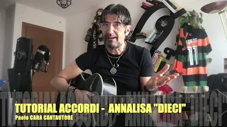 Annalisa"Dieci" cover accordi #annalisadieci #annalisa #dieci #sanremo2021 #paolocara #annalisacover