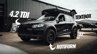 Touareg 7P 4.2 TDI V8 Overland Build - Rotiform / TentBox