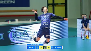 Ran Takahashi Dominated Against Padova in Italian Volleyball League !!!