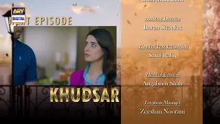 Khudsar Episode 34 | Teaser | Top Pakistani Drama