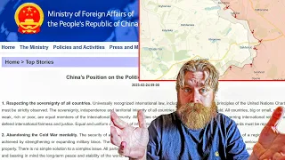 What is China's Ukraine / Russia Peace Plan? Map Analysis - Update