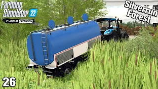THESE COWS ARE THIRSTY! - Farming Simulator FS22 Silverrun Forest Ep 26