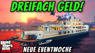 DREIFACH Geld Bonus und GELD VERBRENNEN mit der Superyacht! | GTA Online NEUE Eventwoche in 2024