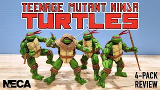 NECA Jim Lawson Mirage Teenage Mutant Ninja Turtles TMNT 4 Pack Review