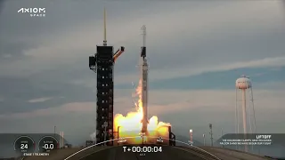 SpaceX launches Ax-2 crew to the International Space Station, nails booster landing in Florida